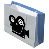 CLASSIC CINE CAMERA ONTWERP GROOT CADEAUZAKJE (Voorkant Gekanteld)