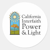 Classic Circle Sticker (Voorkant)