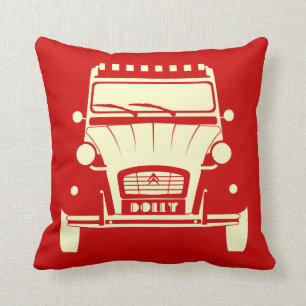 Classic citroen 2CV Deux Chevaux Dolly Cushion Kussen