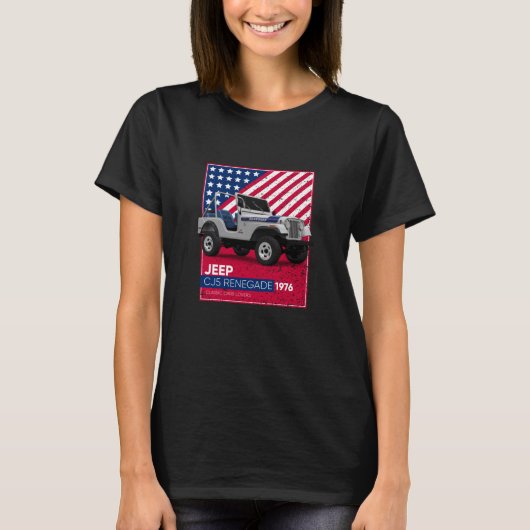 Classic CJ5 Renegade 1976 T-shirt (Voorkant)