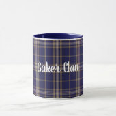 Classic Clan Baker Tartan Mok (Midden)