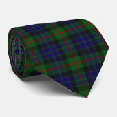 Classic Clan Gunn Tartan Stropdas (Opgerold)