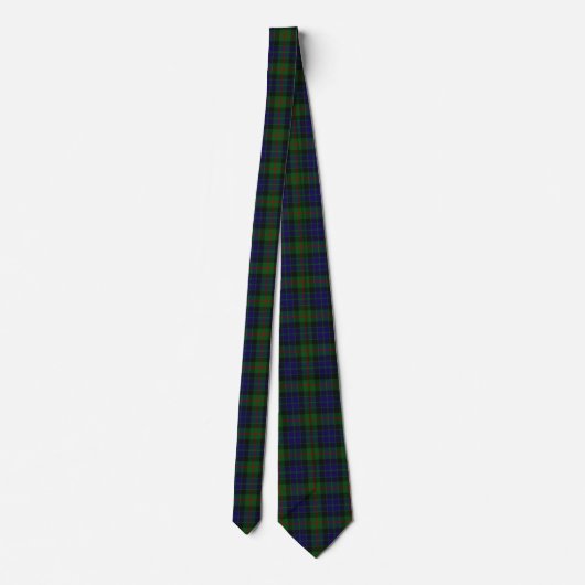 Classic Clan Gunn Tartan Stropdas (Achterkant)
