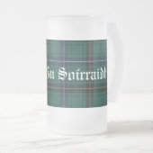 Classic Clan Henderson Tartan Plaid Stein Matglas Bierpul (Voorkant rechts)