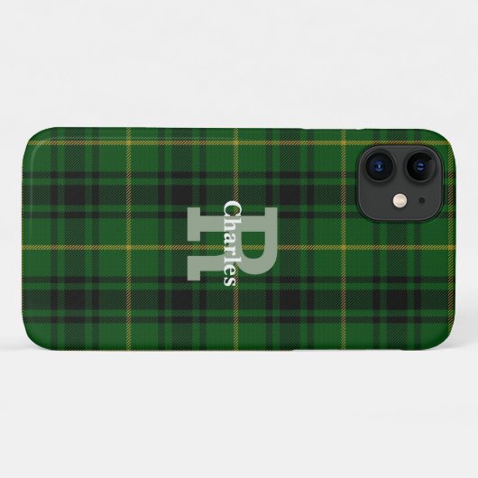Classic Clan MacArthur Pset Case-Mate iPhone Case (Achterkant (horizontaal))