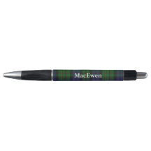 Classic Clan MacEwen Tartan Plaid Aangepaste Pen