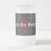 Classic Clan MacLean Tartan Pset Stein Matglas Bierpul (Center)