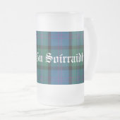 Classic Clan MacThomas Tartan Pset Stein Matglas Bierpul (Voorkant rechts)