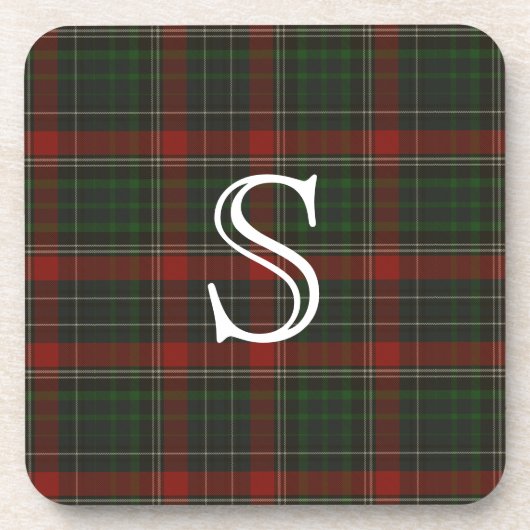 Classic Clan Stuart Pset Monogram Onderzetter (Voorkant)