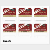 Classic Class Reunion Naam tag Sticker (Vel)