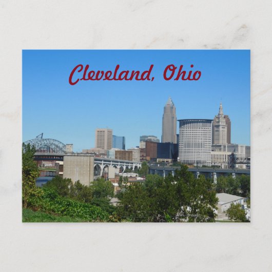Classic Cleveland, OH Briefkaart (Voorkant)