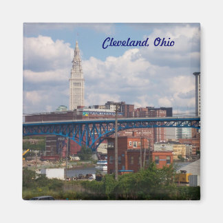 Classic Cleveland Uitzicht Magnet