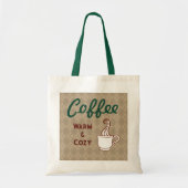 Classic Coffee Canvas tas Gift (Voorkant)