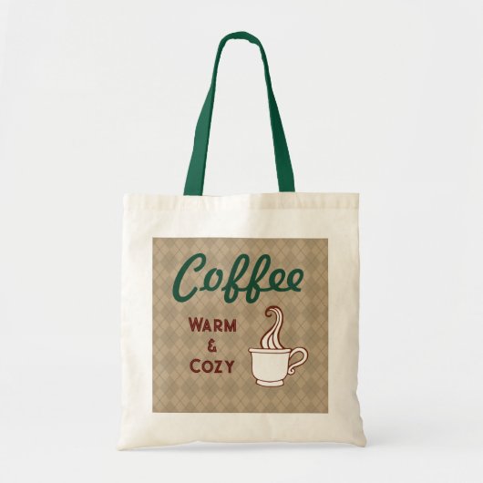 Classic Coffee Canvas tas Gift (Voorkant)