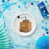 Classic Coffee Grinder Papieren Bordje (Feest)