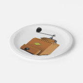 Classic Coffee Grinder Papieren Bordje (Gekanteld)