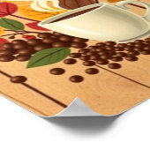 Classic Coffee Illustration Poster (Hoek)