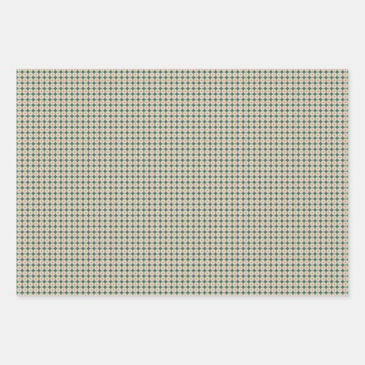 Classic Colorful Geometric Inpakpapier Vel (Voorkant 2)