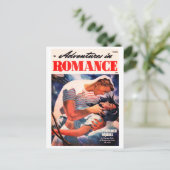 Classic Comic Briefkaart (Staand voorkant)