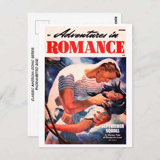 Classic Comic Briefkaart (Voorkant / Achterkant)