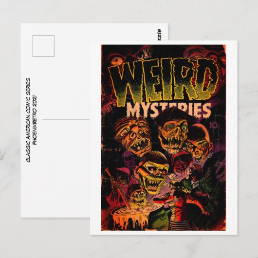 Classic Comic Briefkaart (Voorkant / Achterkant)