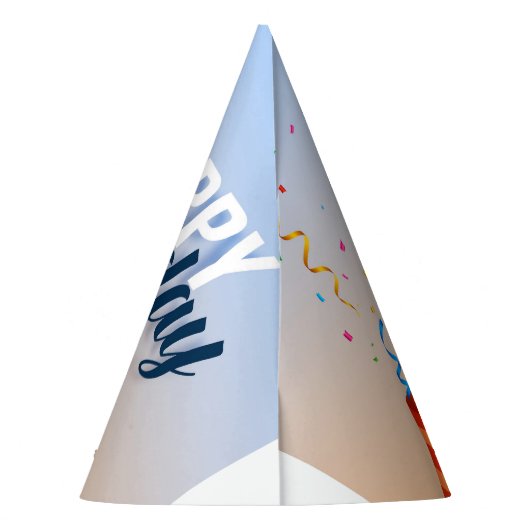 Classic Cone verjaardagsfeest Pet Feesthoedjes (Achterkant)