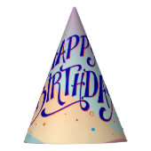 Classic Cone verjaardagsfeest Pet Feesthoedjes (Voorkant)