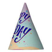 Classic Cone verjaardagsfeest Pet Feesthoedjes (Rechts)