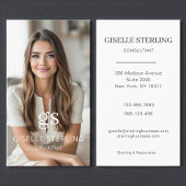 Classic Consultant Professional Photo  Visitekaartje