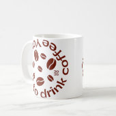 classic coofe mug koffiemok (Voorkant links)