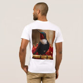 "Classic cool" "Bold & Brave" "street smart" T-shirt (Achterkant volledig)