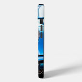 Classic Corvette 1960 Blauw Antiek Case-Mate iPhone Case (Achterkant / Links)