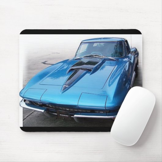 Classic Corvette Car Mousepad Muismat (Met muis)