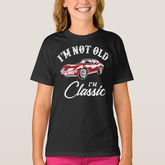 Classic-Corvette Classic T-Shirt (Voorkant)