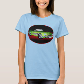 CLASSIC CORVETTE - EMERALD T-SHIRT