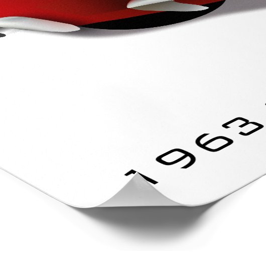 Classic Corvette Stingray Poster (Hoek)