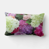 Classic Cottage Garden Flower Roos Hydrangea Peony Kussen (Achterkant)