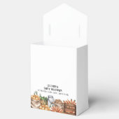 Classic Country lokaal geteeld Veggie Baby shower Bedankdoosjes (Geopend)
