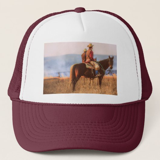 Classic Cowboy en Paard Pet (Voorkant)
