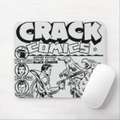 Classic Crack Comics Mousepad uit 1940 Muismat (Met muis)
