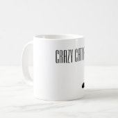 Classic Crazy Cat Lady Mok (Voorkant links)
