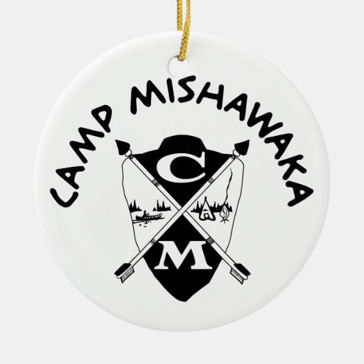 Classic Crest Orniment Keramisch Ornament (Voorkant)