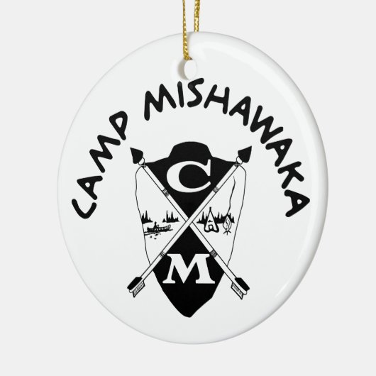 Classic Crest Orniment Keramisch Ornament (Links)