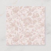 Classic Crest Wedding Details Website Informatiekaartje (Achterkant)