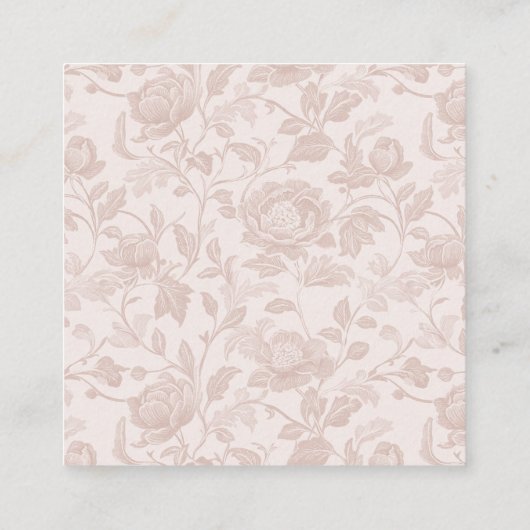 Classic Crest Wedding Details Website Informatiekaartje (Achterkant)