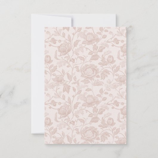 Classic Crest Wedding Sla de datum op Save The Date (Achterkant)