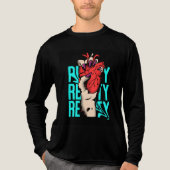 Classic Crew Neck Premium Tee – Elevated Everyday  Tri-Blend Shirt (Voorkant volledig)