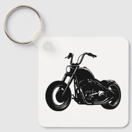 Classic Cruiser Motorcycle Design Sleutelhanger