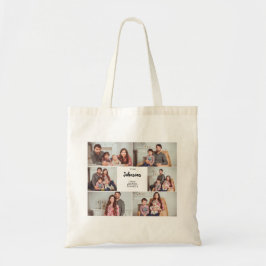 Classic Custom 6 Familie Fotocollage Tote Bag