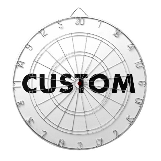 Classic Custom Dartboard - Red & Green Standard Dartbord (Voorkant)